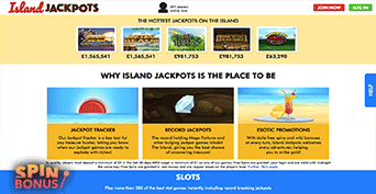 Island Jackpots Promos