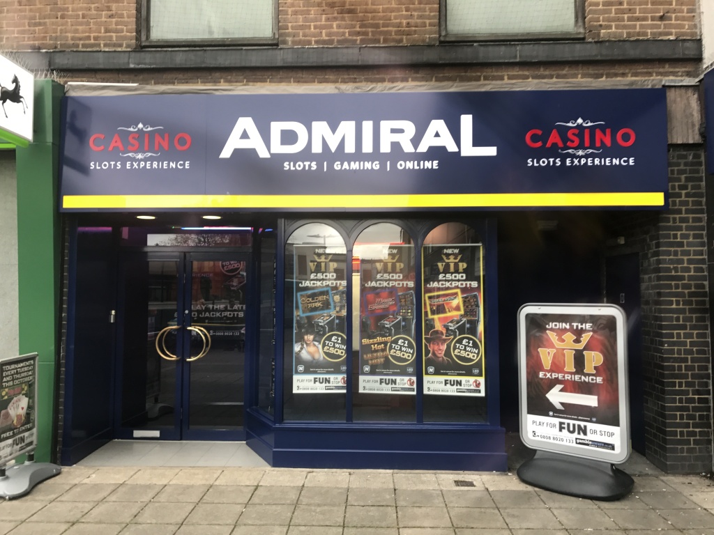 admiral casino stevenage town centre